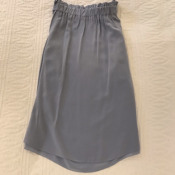 Aritzia silk skirt